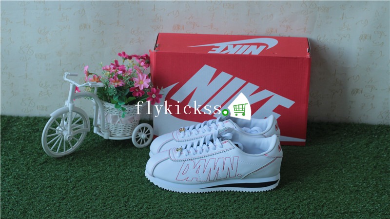 Undefeated x Nike Cortez Basic SP White Red